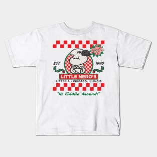 Little Nero's Pizzeria Worn Lts Kids T-Shirt